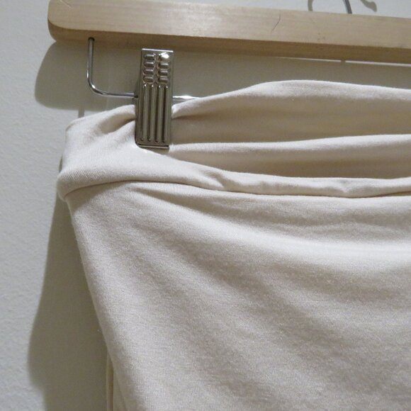 GEEL Mila Tube Top in Oat 90s Minimalist Stretch Neutral Granola - Size XS NWT - Picture 7 of 13